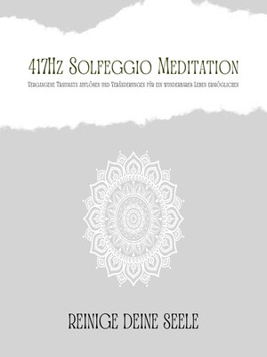 cover image of 417Hz Solfeggio Meditation